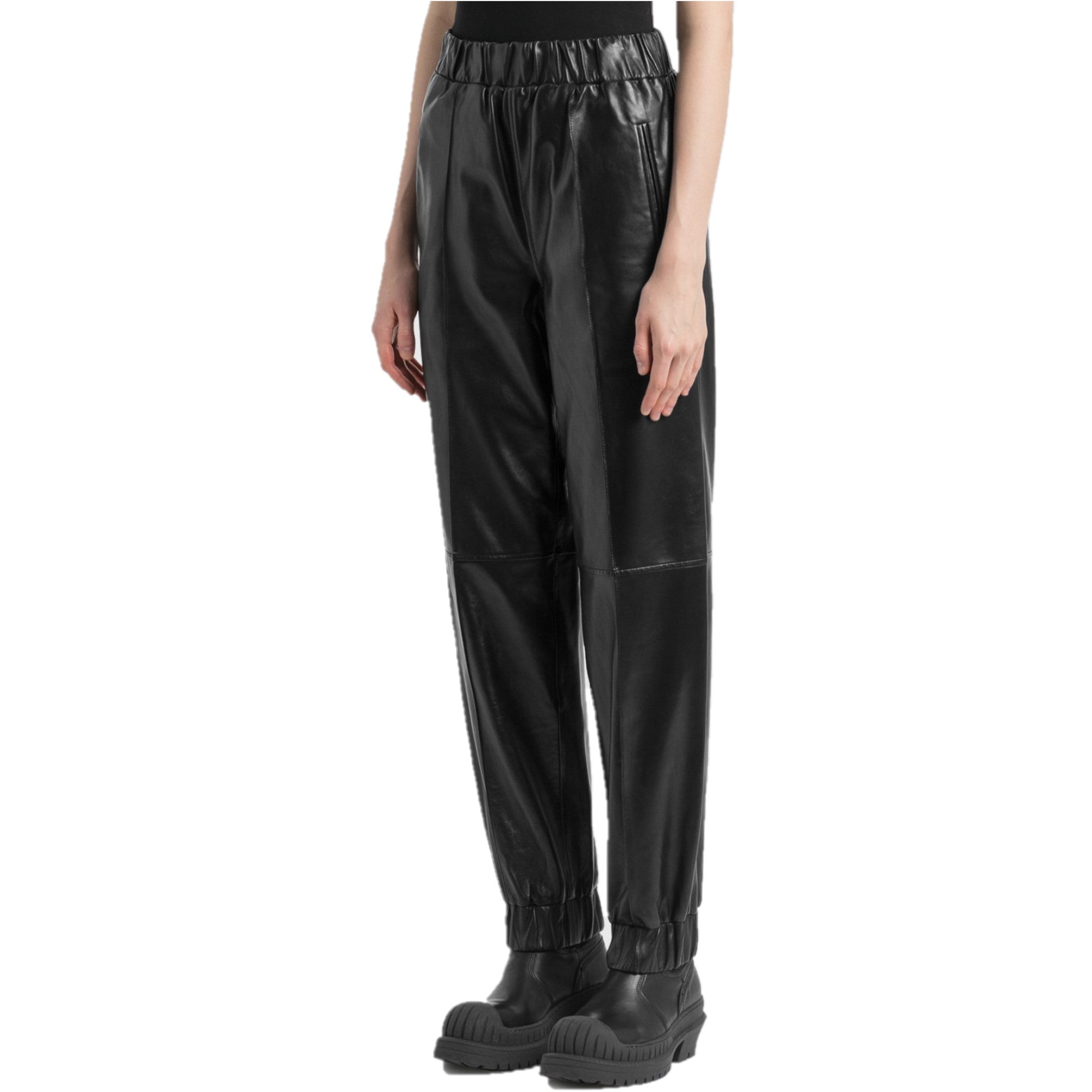 Chic and Comfortable Women's Leather Trouser - Handcrafted with Care