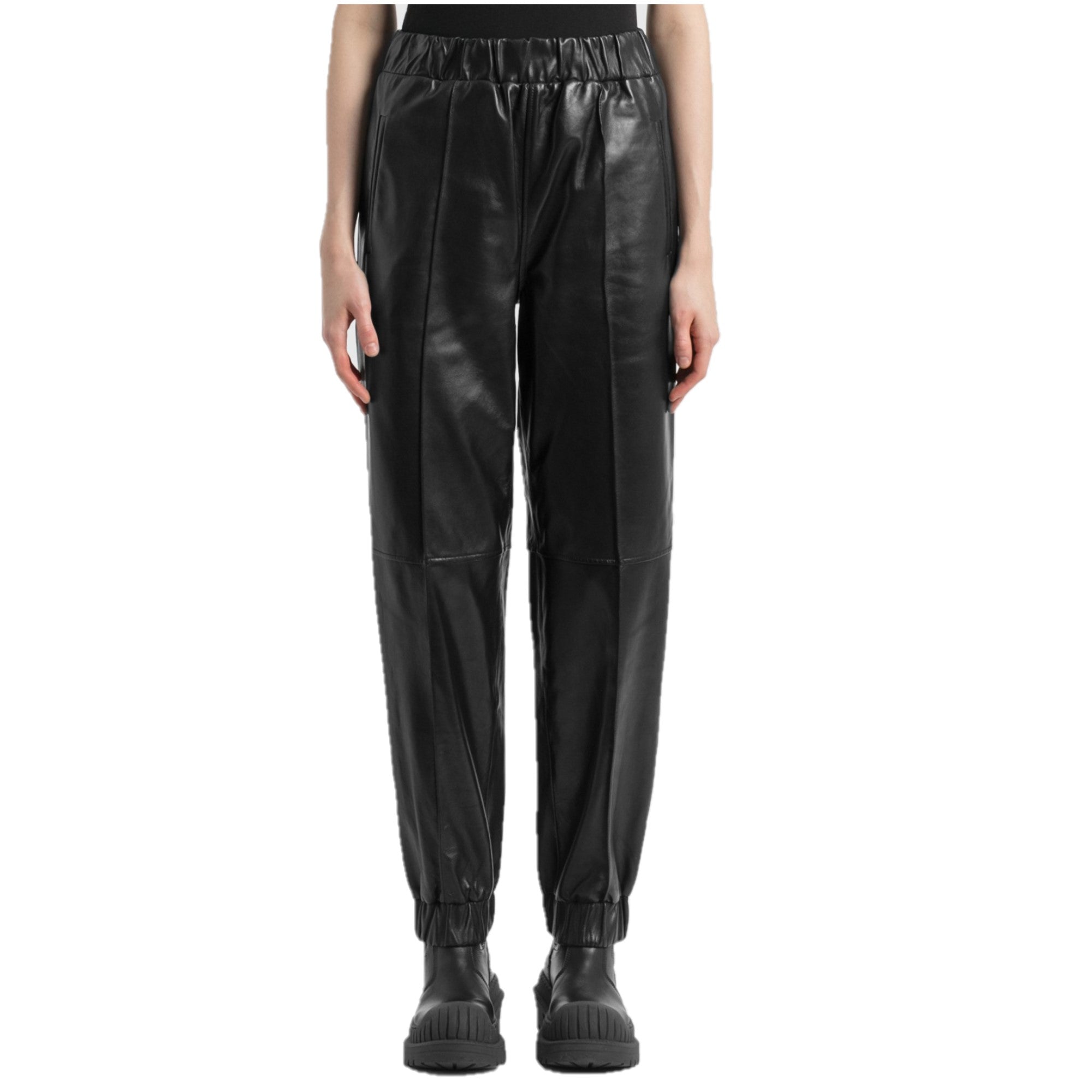 Chic and Comfortable Women's Leather Trouser - Handcrafted with Care